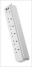 [ADAPSURPNME] SURGE PROTECTOR, multi-socket, English standard, for network