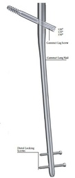 [STRY34301340S] CLOU GAMMA3 LONG, R1.5 Ti, droit, 130°, Ø11mm, 340mm, stér.