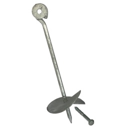 [CBUIANCH0GG7] ANCHOR ground, galvanized, 76cm