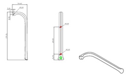 [CWATPLUMTC3L] (robinet, ¾", fermeture automatique) POIGNEE LONGUE