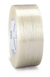 [PPACTAPER55L] TAPE adhesive, reinforced lengthwise, 50mmx50m, transl.,roll