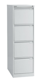[AFURCUPBM1306] FILING CABINET 4 drawers, metal, approx 132x47x60cm