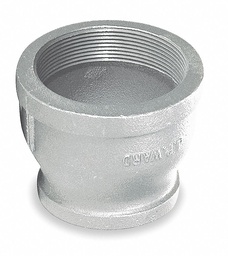 [CWATCGRET4I3F] REDUCER COUPLING threaded, galvanized, 4"-3", FxF