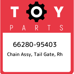 [YTOY66280-95403] CHAIN ASSY, tail gate