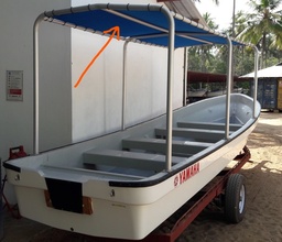 [TBOAOPENY2SC] (bateau Yamaha W19/W23) TOILE de protection solaire