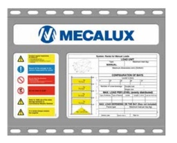 [PPACWARESMW] (Mecalux M7) SAFE WORKING LOAD SIGN