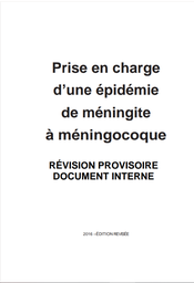 [L004MENM01F-P] PEC d'une épidémie de méningite méningocoque