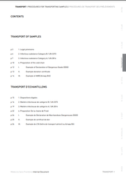 [L013STPM02EFP] Procedures for transporting samples, eng/fra
