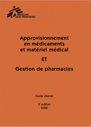 [L026PHAM02F-P] Approvisionnement en médicaments et mat méd et gestion pharm