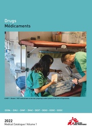 [L045CATM01EFP] Catalogue médical, vol. 1, médicaments, an/fr, A4