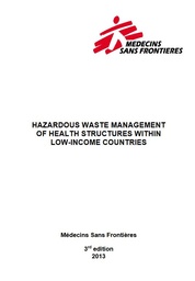 [L018SANM05E-P] Hazardous waste management of Health structures within LIC