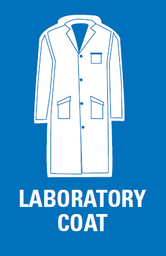 [PIDESTICLO4E] (MiniLab) STICKER outside, lab. coat, 64x100mm, EN