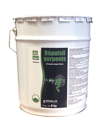 [CWATVECTSR8G] SERPENT REPELLENT granules (Geraniol) 0.33%, 8kg bucket