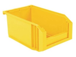 [PPACBOXPN32OY] STORAGE BOX open front (NOVAP 5140031) 342x210x150mm, yellow