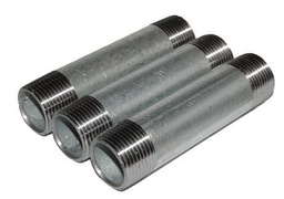 [CWATCGCOT3I6M] NIPPLE COUPLING threaded, galvanized, Ø 3", length 6'', MxM