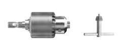 [EEMDDRIA603] (PRO Drill) DRILL CHUCK 7.4mm with key RPA-007