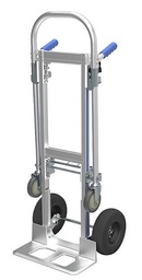 [PPACWARESP242] SACK-PLATFORM TROLLEY, 2 pos., 200kg, footplate 460x230mm