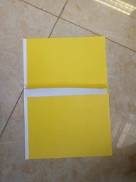 [ASTALABE402Y] ADHESIVE LABEL 2pcs/A4, yellow, 100 sheet/ream