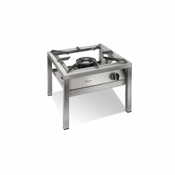 [PCOOSTOVG12] CUISINIERE au gaz (Parker) acier, 20kW, Ø 40-60cm, 1 plaque