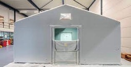 [CSHETENI05-] TENT inflatable (Losberger DST52) 52m², white, 4 doors