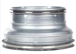 [CCLIVENT00RX] REDUCER CONE, galvanized, Ø 200-125mm