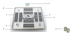[EDIMULSS403] (ultrasound M-Turbo) TRANSDUCER NEST FRAME ASSY P07750