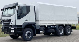 [TTRUIVEC6LT] TRUCK 6x4 sided platform w/ canvas (IVECO Trakker AT380T38H)