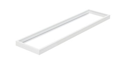 [PELELIGLL5R4M] (LED panel 30x120cm) SURFACE MOUNTED SET, white finish