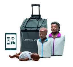 [ETMACLISLF3] LITTLE FAMILY PACK, age spec.QCPR, brown (Laerdal 136-03050)