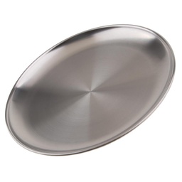 [PCOOPLAT4S-] ASSIETTE, inox, Ø24cm