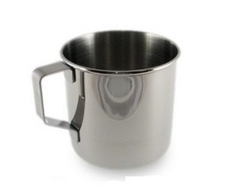 [PCOOCUPS8S-] MUG, stainless steel, Ø8cm