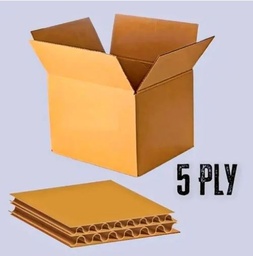 [PPACBOXC52001] CARDBOARD BOX, 200x150x200mm, brown, 5 ply