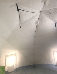 [CSHETENF18GW] (family tent Geodesic) WINTER INNER ROOM, quilt