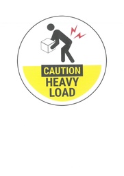 [PPACLABEW7H] LABEL HANDLING "heavy load", A7