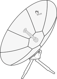 [PCOMSATEMQD02] VSAT SET kit déploiement rapide (Marlink LQDK) léger