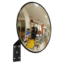 [PTOOVEHIE1850] SAFETY MIRROR round, glass, 180°, Ø 500 mm, for wall