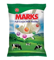 [AFOOMILK1PP] MILK full cream powder, 1kg, sachet