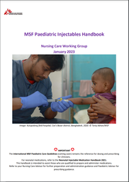 [L029NURM07E-E] MSF Paediatric Injectables Handbook