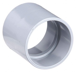 [CWATCPSOS100F] SOCKET COUPLING to glue, PVC, Ø100mm, FxF