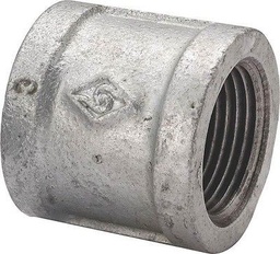 [CWATCGCOTD04F] CONNECTOR COUPLING threaded, galvanized, Ø 4", FxF