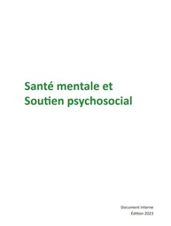 [L027PSYM23F-P] Guide Santé mentale et Soutien psychosocial