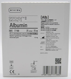 [ELAECCHT611] (Spotchem EZ) ALBUMIN, strip, 77168