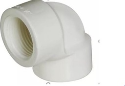 [CWATCEELT934F] ELBOW COUPLING 90° threaded, PE, Ø ¾", FxF