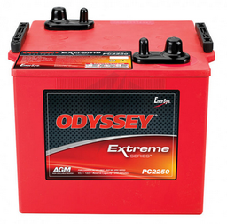 [PELEBATTTC21A] BATTERIE DÉMARRAGE AGM (ODYSSEY ODS) 12V/125Ah, pour PL OTAN