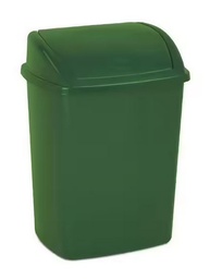 [PHYGRUBB60BGS] RUBBISH BIN, plastic, 60l, green + swing lid