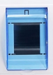 [PELEBOXE10255] DISTRIBUTION BOX surf mount, 1x2 mod., 140x60x90mm, IP55