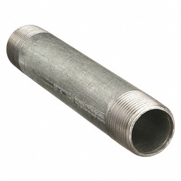 [CWATPIPG1H12M] PIPE nipple, galvanized, Ø1½", MxM threaded, L12"