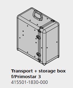 (microscope PrimoStar 3 iLED) TRANSPORT + STORAGE BOX | Unicat