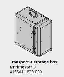 [ELAEMICA617] (microscope PrimoStar 3 iLED) BOÎTE TRANSPORT + RANGEMENT