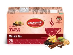 [AFOOTEAS12M] THÉ MASALA, 25 sachets, la boîte